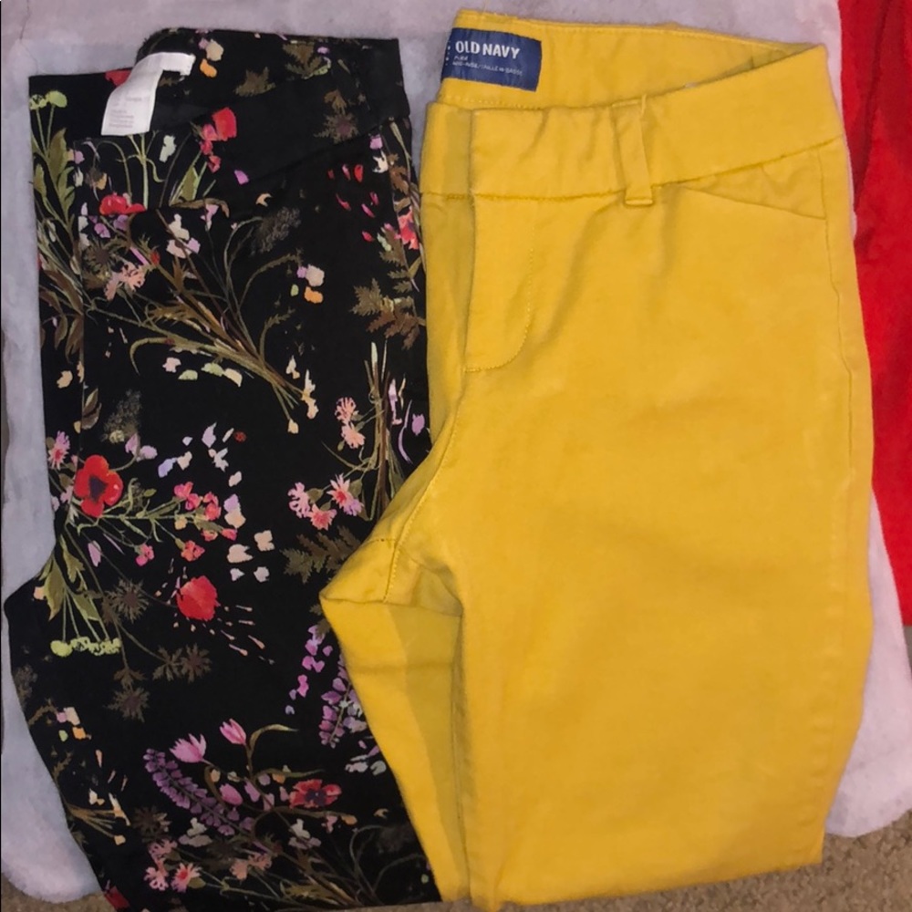 Size 2, pixie cut, business casual pants